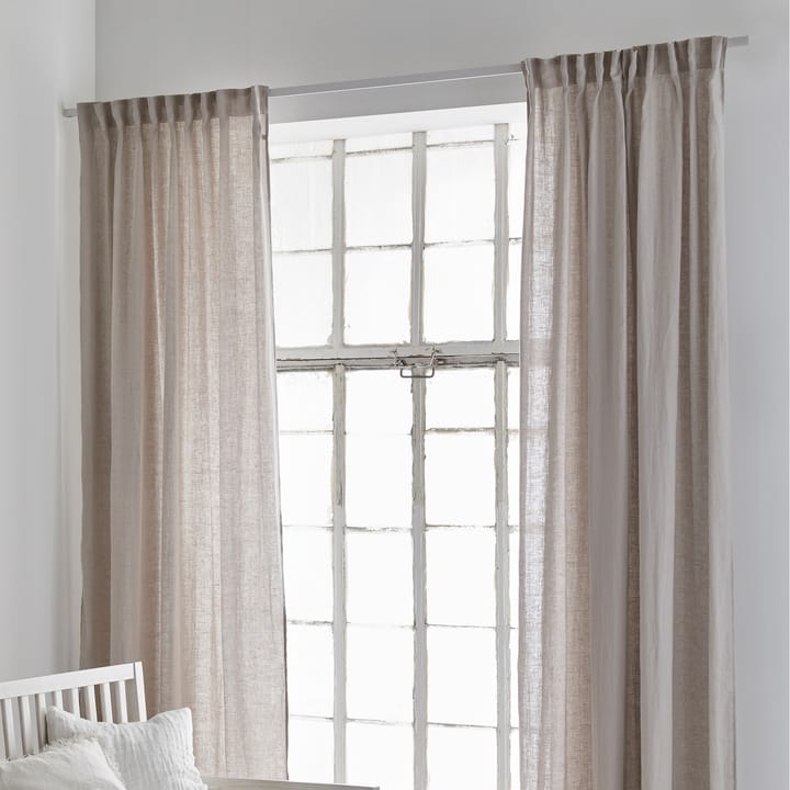 Sunshine curtain with tie 140x290 cm - Ash (grey) - Himla