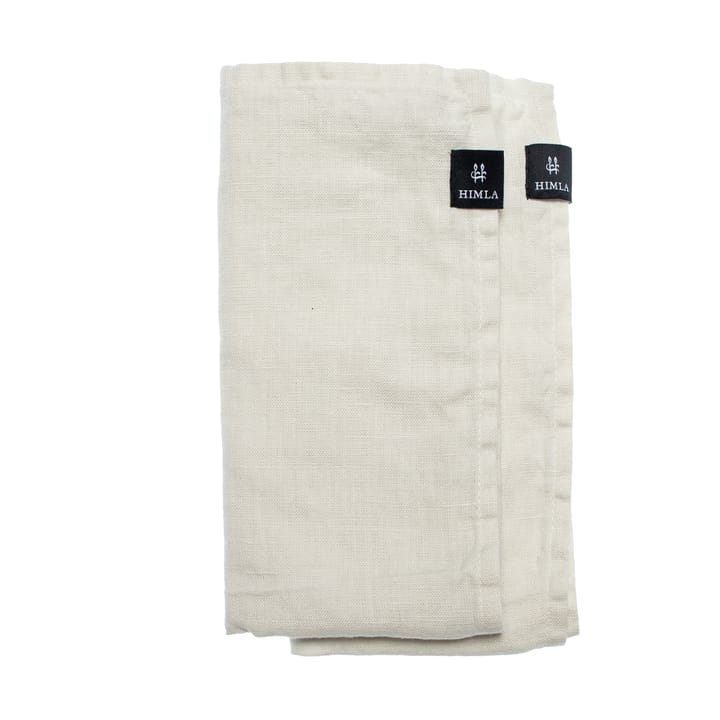 Sunshine napkin 4-pack - Fog (beige) - Himla