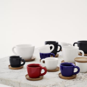 Höganäs espresso cup - shiny red - Höganäs Keramik