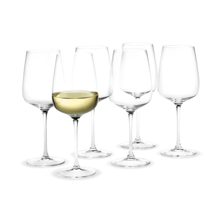 Bouquet white wine glass 6-pack 41 cl - undefined - Holmegaard