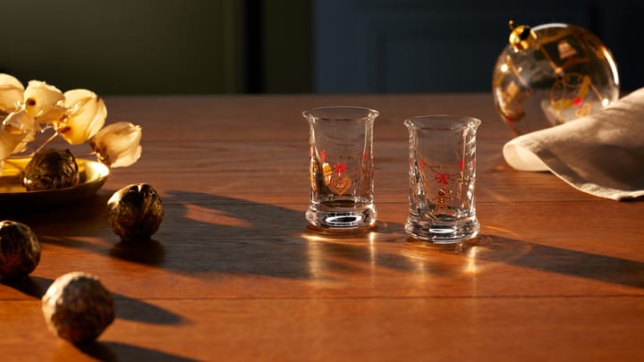 Holmegaard Christmas dram glass 2-pack - 2023 - Holmegaard