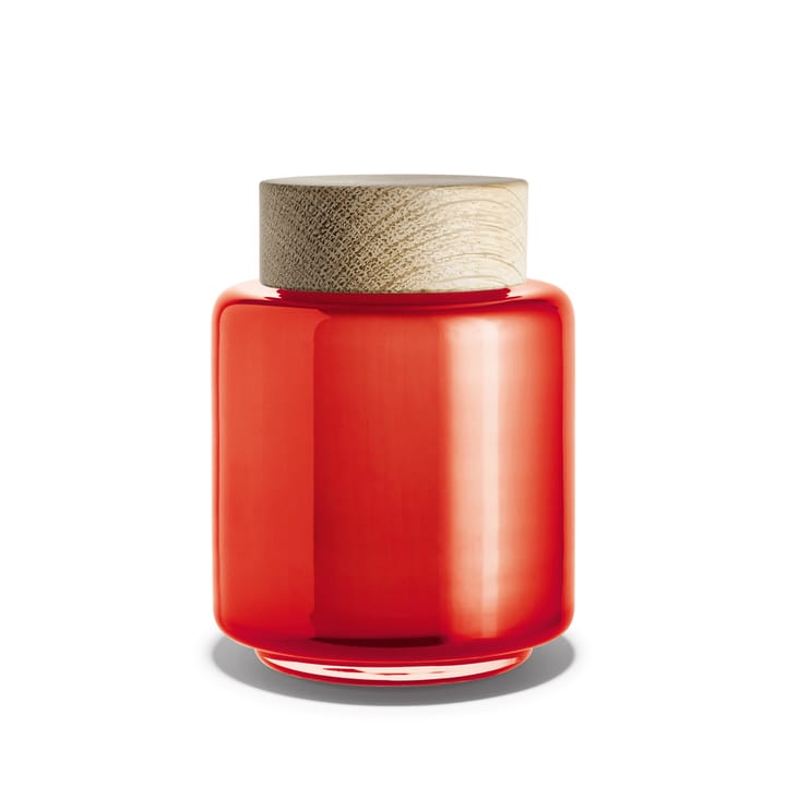 Palet storage jar - 0.35 l-orange - Holmegaard