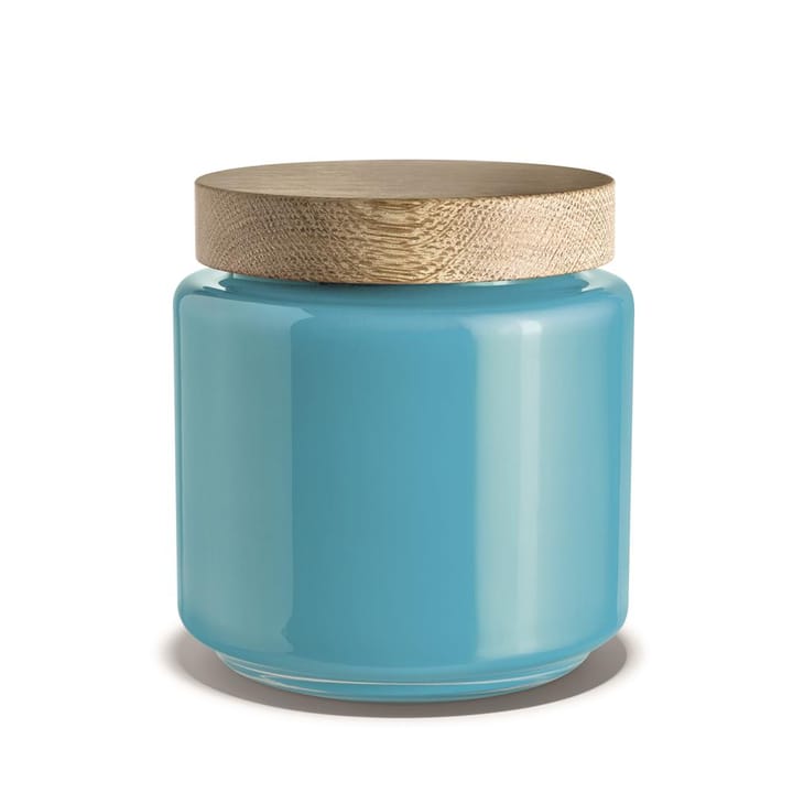 Palet storage jar - 2 l-blue - Holmegaard