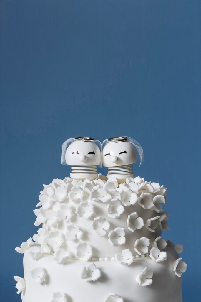 Hoptimist Bride & Bride figure 2 pieces - White - Hoptimist