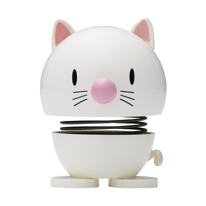 Hoptimist Cat figure 7.3 cm - White - Hoptimist