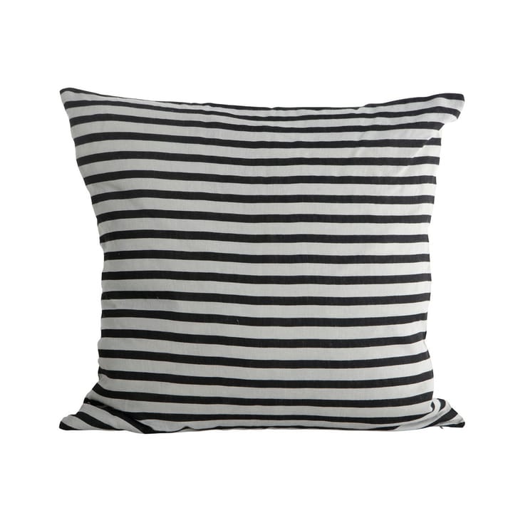 House Doctor cushion cover stripes - black-grey - House Doctor