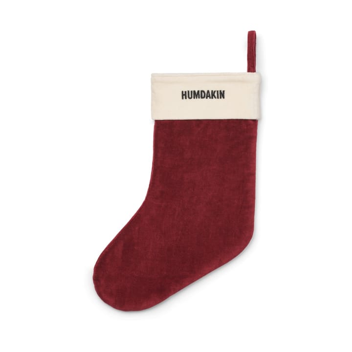 Humdakin Christmas stocking velvet - Maroon - Humdakin