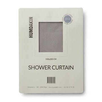 Humdakin shower curtain 150x200 cm - Stone - Humdakin