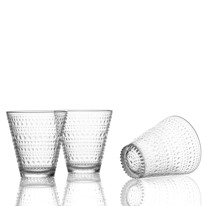 Kastehelmi glass 30 cl 2-pack - clear - Iittala
