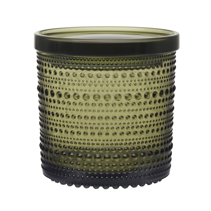 Kastehelmi jar large - moss green - Iittala