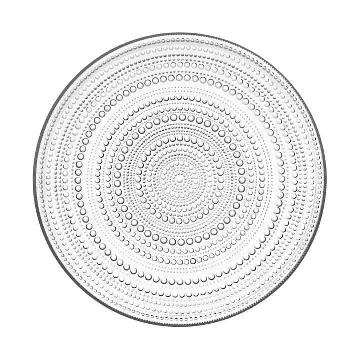 Kastehelmi plate large 31.5 cm - clear - Iittala