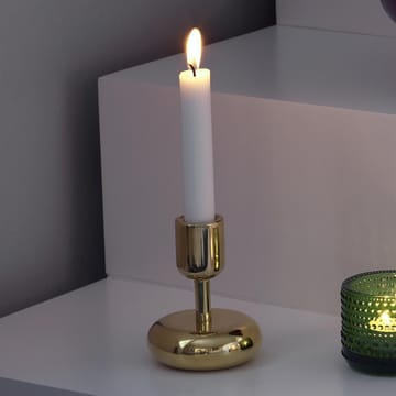 Nappula candleholder brass - large 183 mm - Iittala