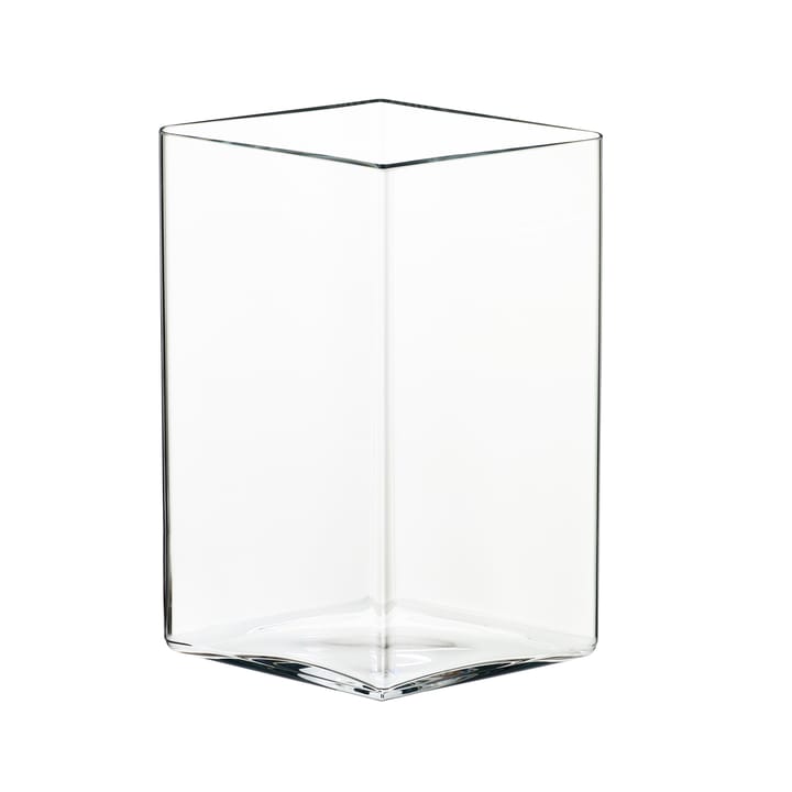 Ruutu vase 20.5x27 cm - clear - Iittala