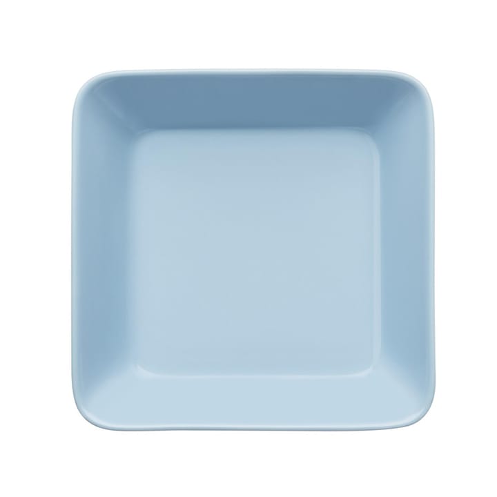 Teema square plate 16x16 cm - light blue - Iittala