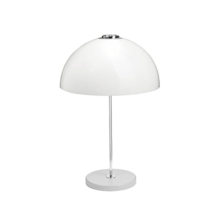 Kupoli table lamp - Grey, metal details, white shade - Innolux