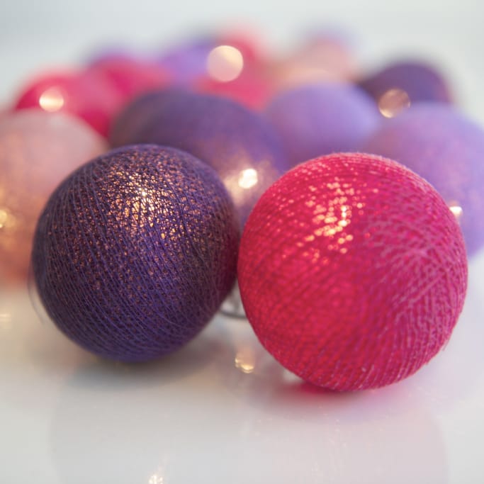 Irislights Vivid Violet - 35 balls - Irislights