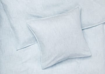 Monochrome Lines bedding set 150x210 cm - Light blue-white - Juna