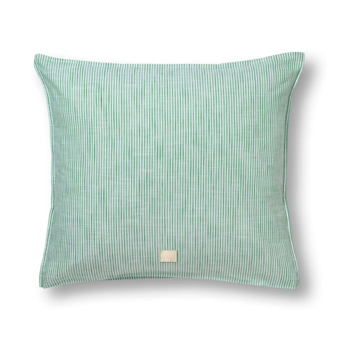 Monochrome Lines pillowcase 50x60 cm - Green-white - Juna