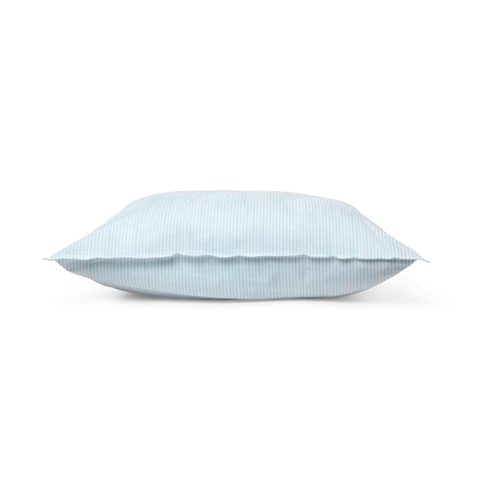 Monochrome Lines pillowcase 50x60 cm - Light blue-white - Juna