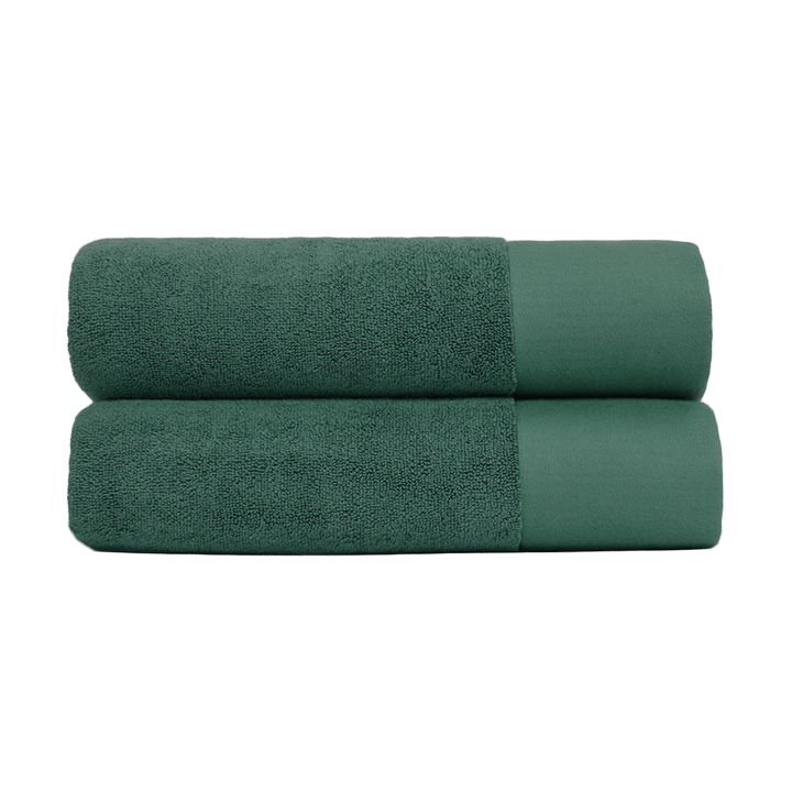 Juniper bath towel 70x140 cm 2-pack - Juniper Green - Juniper