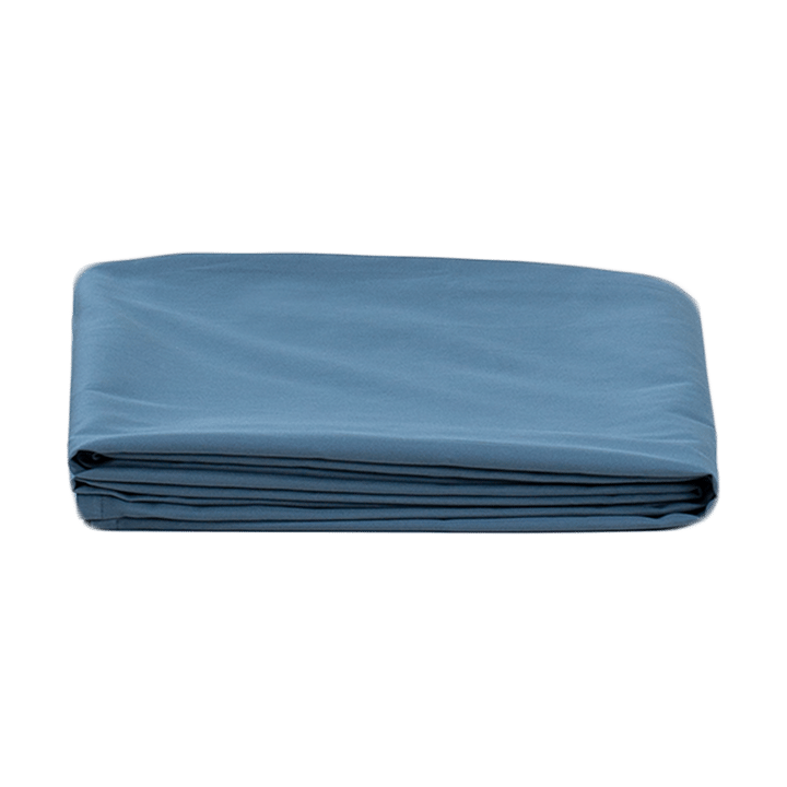Juniper fitted sheet 160x200 cm - North Sea Blue - Juniper