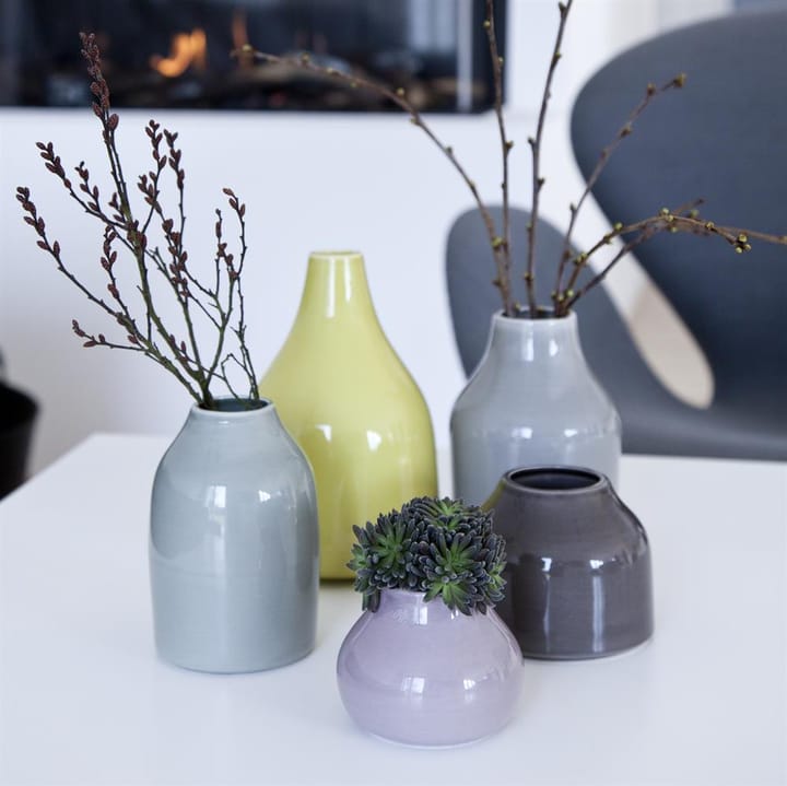 Botanica mini vase grey-pink - 7 cm - Kähler