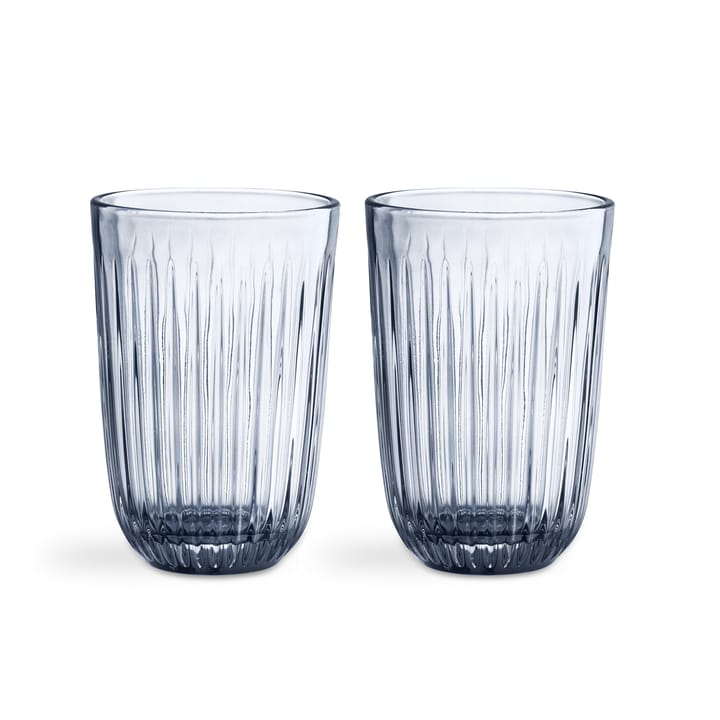 Hammershøi drinking glasses 33 cl, 2-pack - indigo - Kähler