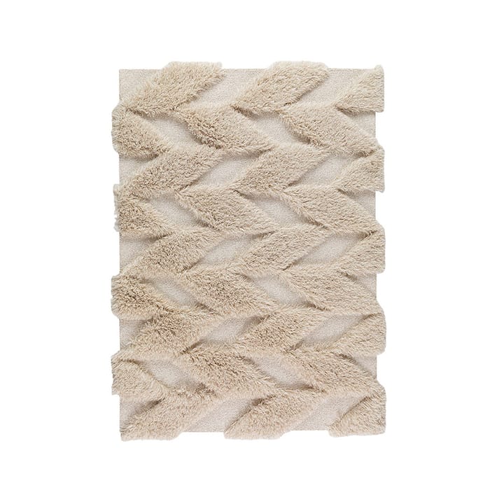 Herringbone Wild rug - Light beige, 170x240 cm - Kateha