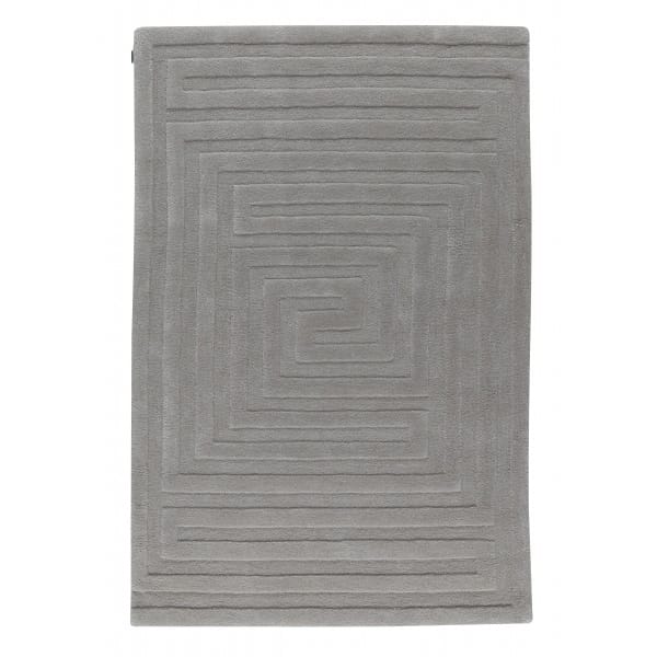 Mini-labyrinth children's rug. 120x180 cm - silver grey (grey) - Kateha