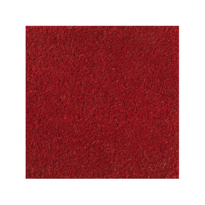 Sencillo rug round - Red, 220 cm - Kateha