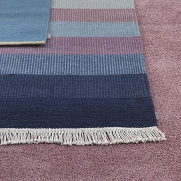 Tofta wave rug - Blue, 200x300 cm - Kateha