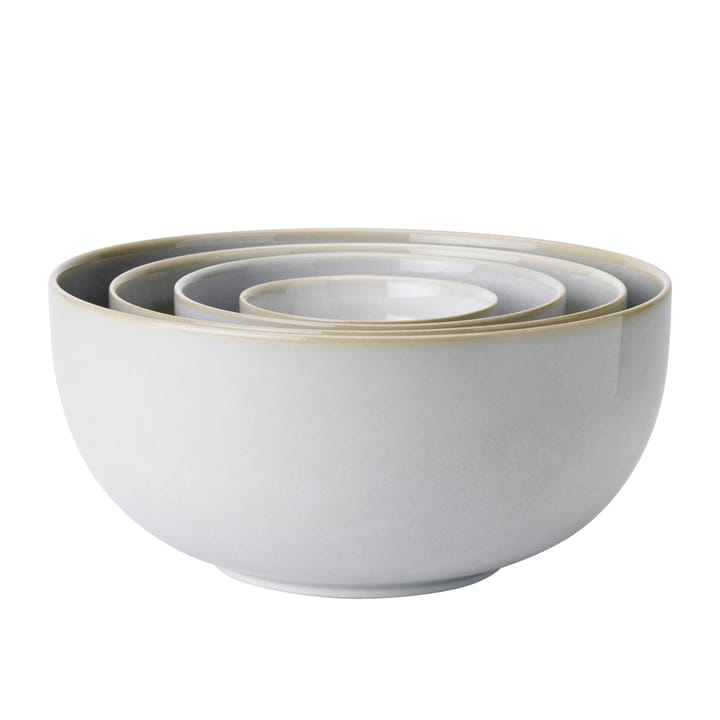 Tavola bowlset 4 pieces - White - Knabstrup Keramik