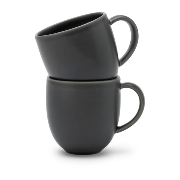 Tavola mug 30 cl 2-pack - grey - Knabstrup Keramik