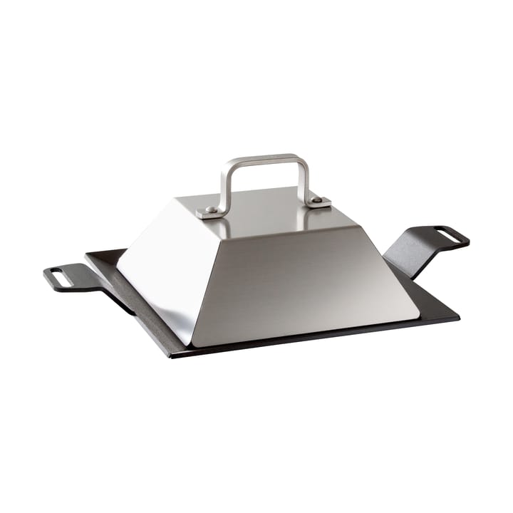 Lid for frying table stainless steel - 22x22 cm - Kockums Jernverk