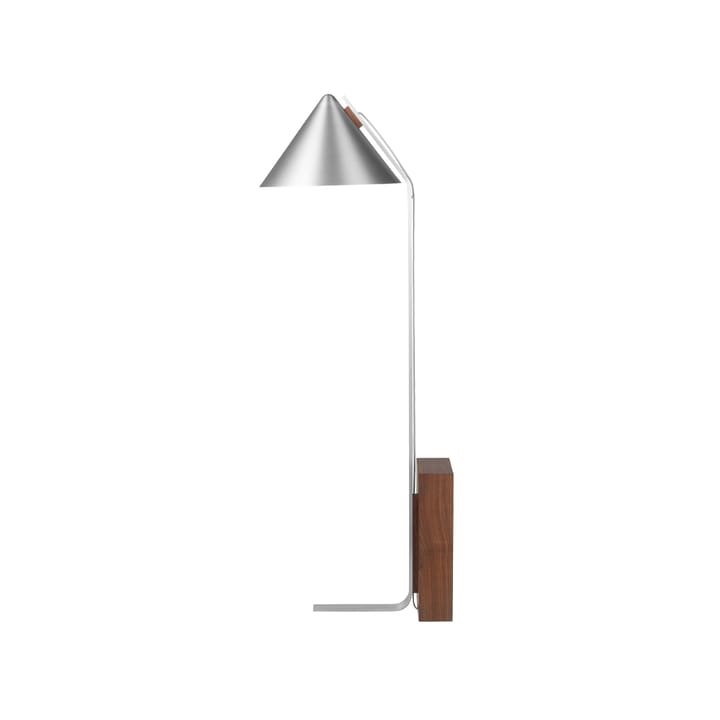 Cone floor lamp - Brushed aluminium - Kristina Dam Studio