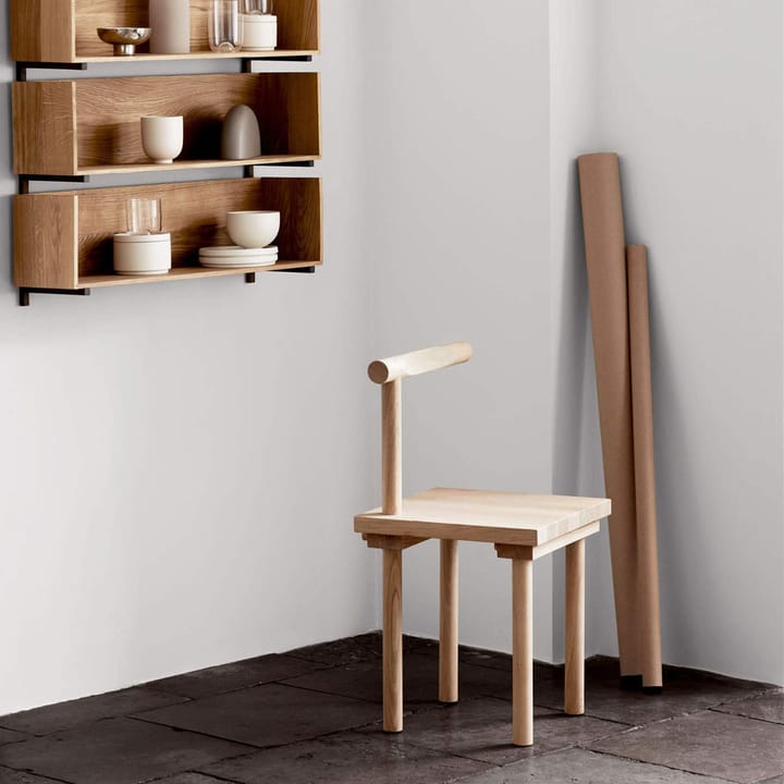 Sculptural chair - Oak - Kristina Dam Studio