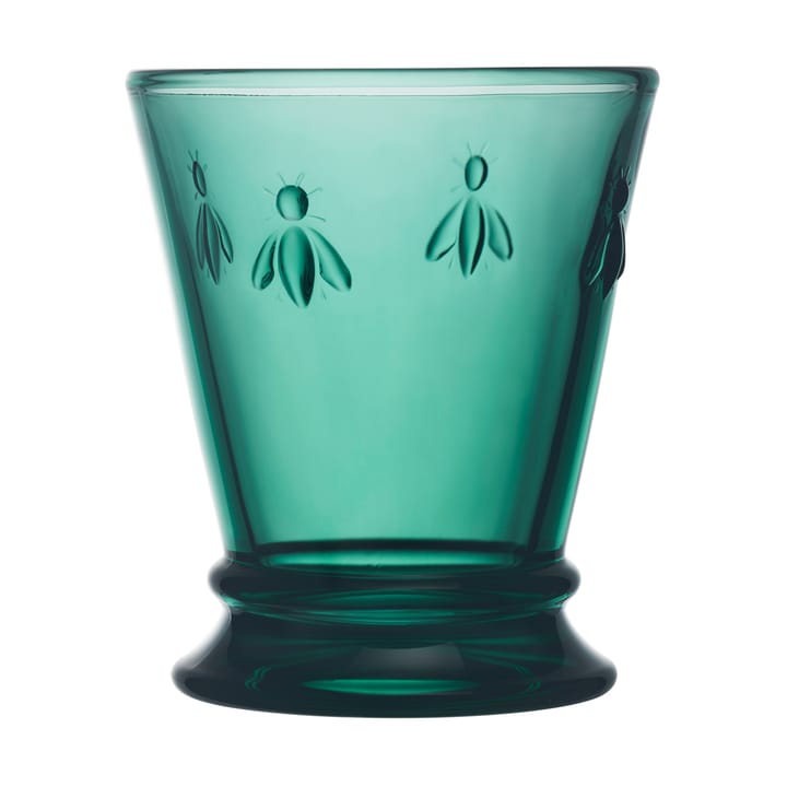 Abeille drinking glass 26 cl 6-pack - Emerald green - La Rochère