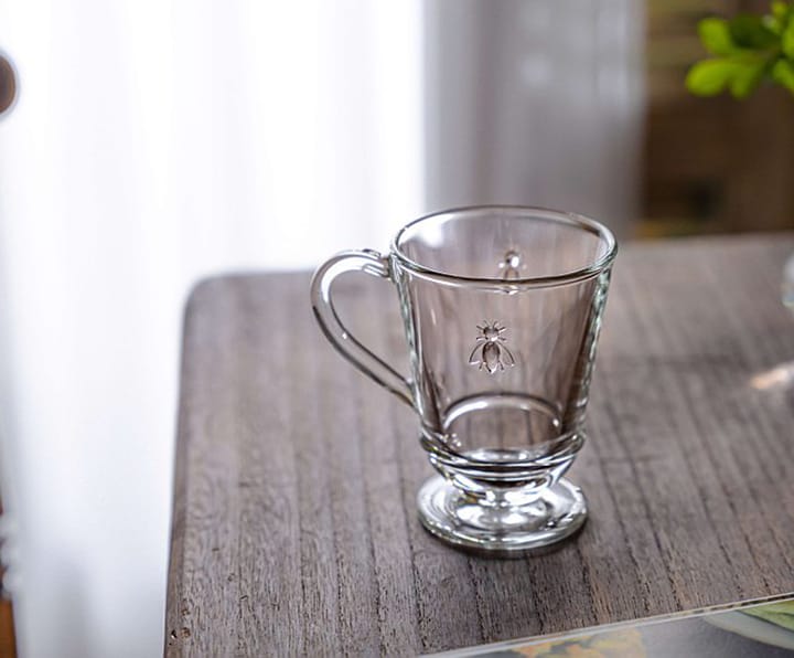 Abeille glass with handle 28 cl 6-pack - Clear - La Rochère