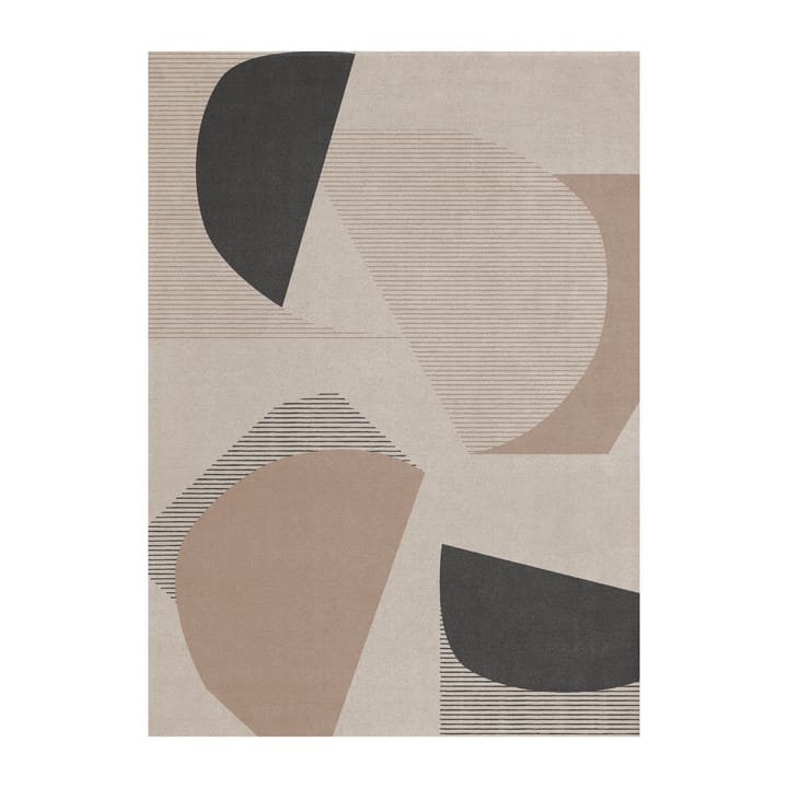 Birch wool rug - 300x400 cm - Layered
