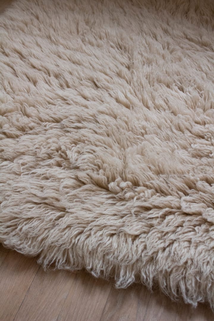 Shaggy rug 250x350 cm - Oatmeal - Layered