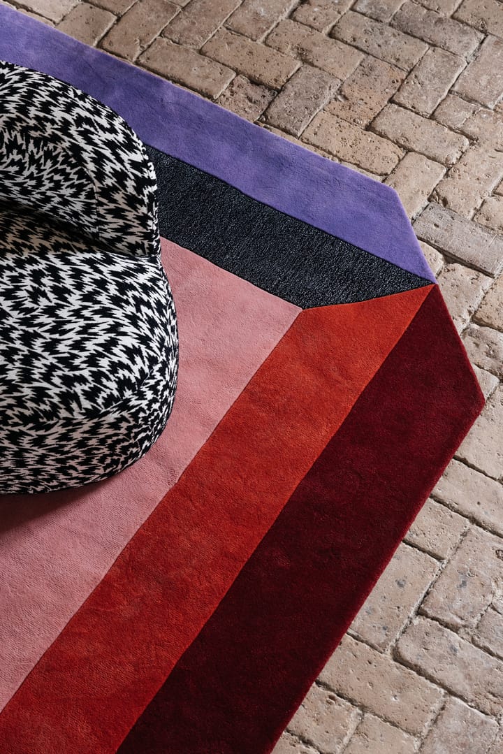 Teklan crystal spectrum wool rug - Multi, 180x270 cm - Layered