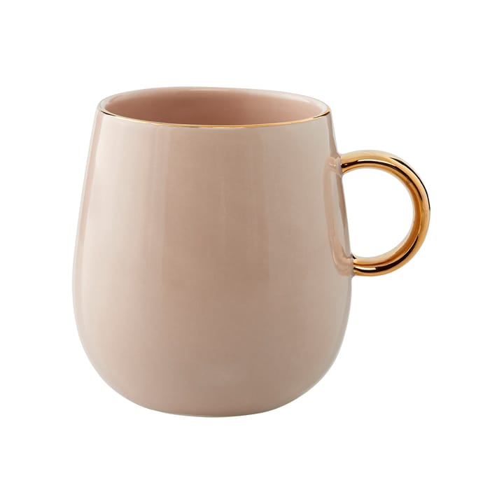 Clara mug with handle 27 cl - Rose-light gold - Lene Bjerre