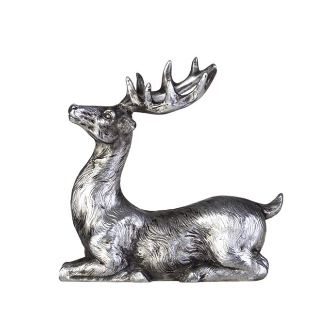 Serafina deer antique silver - small - Lene Bjerre