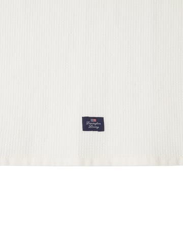 Cotton Linen Waffle kitchen towel 50x70 cm - White - Lexington