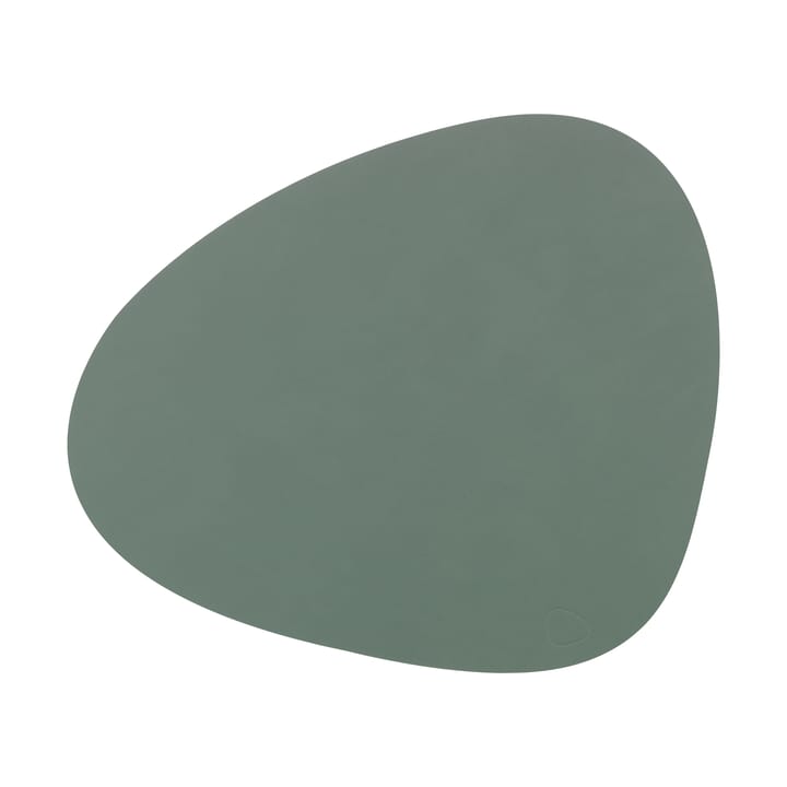 Nupo placemat curve L - pastel green - LIND DNA