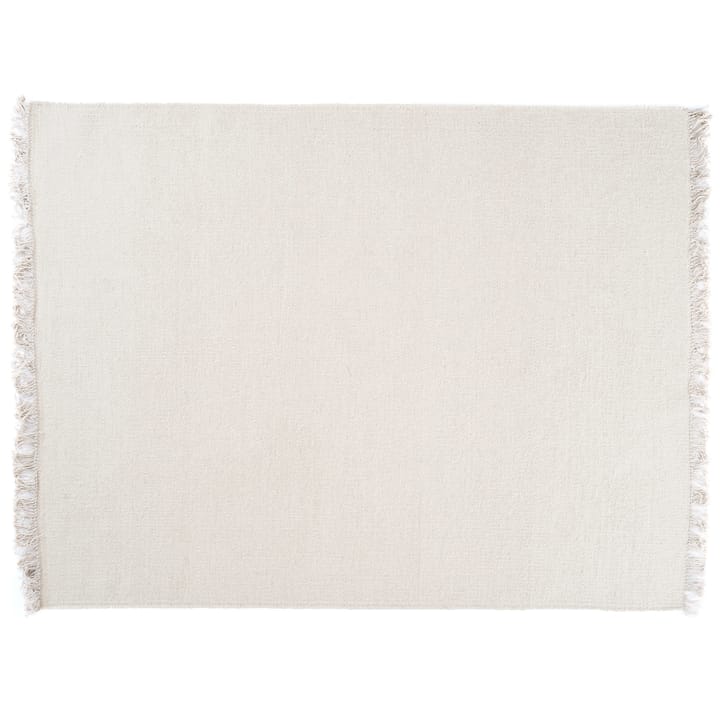Rainbow wool carpet 250x350 cm - White - Linie Design