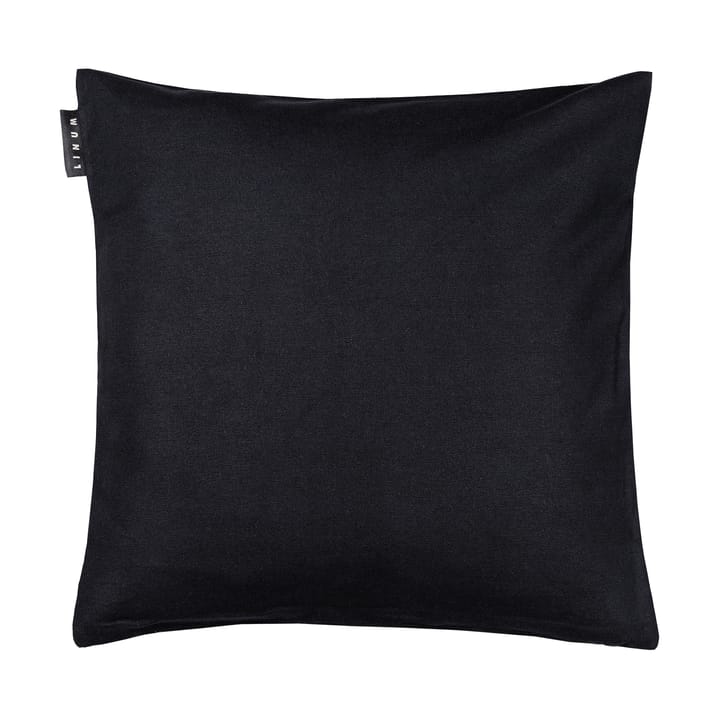 Annabell cushion cover 40x40 cm - Black - Linum