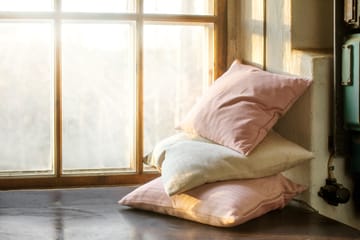 Annabell cushion cover 40x40 cm - Dusty pink - Linum