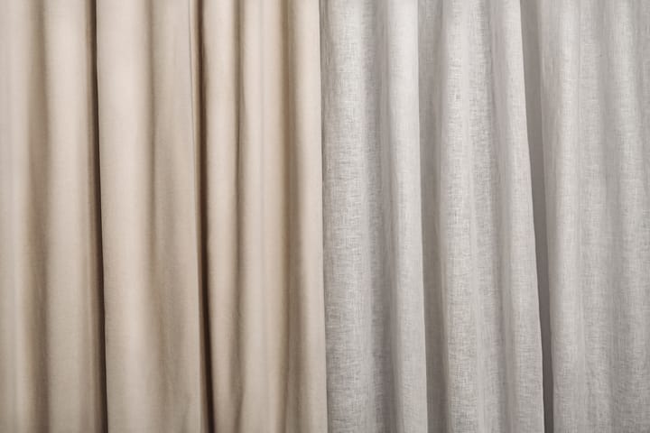 Intermezzo curtain - Creamy beige - Linum