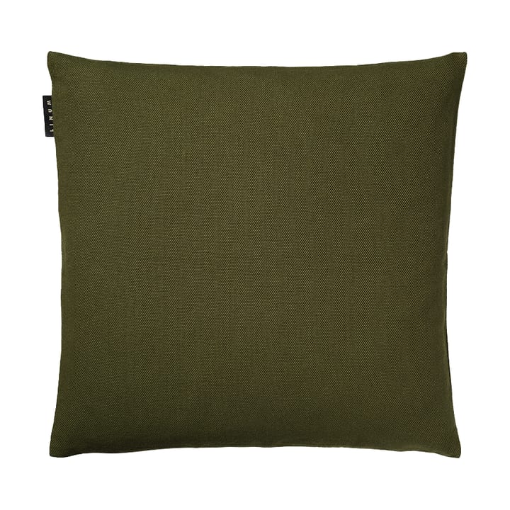 Pepper cushion cover 40x40 cm - Dark olive green - Linum